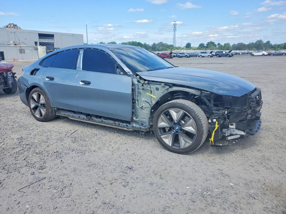 2023 BMW I4 VIN WBY73AW09PFP74532 COPART salvage auction — FRONT END, Va - Cert Of Title - Salvage, sold $13,100 on 2026-07-15 (photo 4)