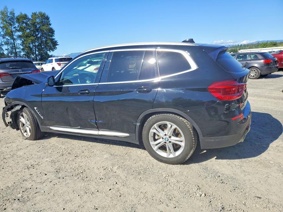 2020 BMW VIN 5UXTY3C09L9B70409 COPART salvage auction — FRONT END, Wa - Bill Of Sale, sold $3,750 on 2026-07-27 (photo 2)