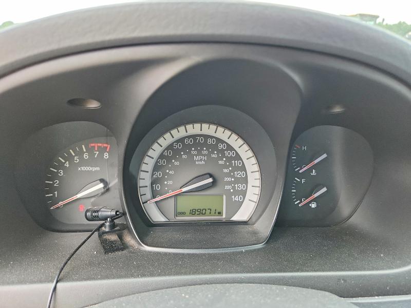 2007 Kia Spectra VIN KNAFE121875480208 COPART salvage auction — SIDE, Tn - Salvage Certificate, sold $700 on 2026-07-28 (photo 9)