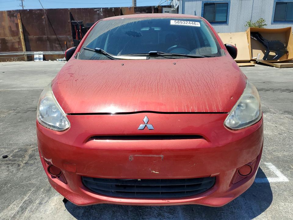 2015 Mitsubishi VIN ML32A3HJ4FH032323 COPART salvage auction — REAR END, Ca - Salvage Certificate, sold $875 on 2026-07-31 (photo 5)