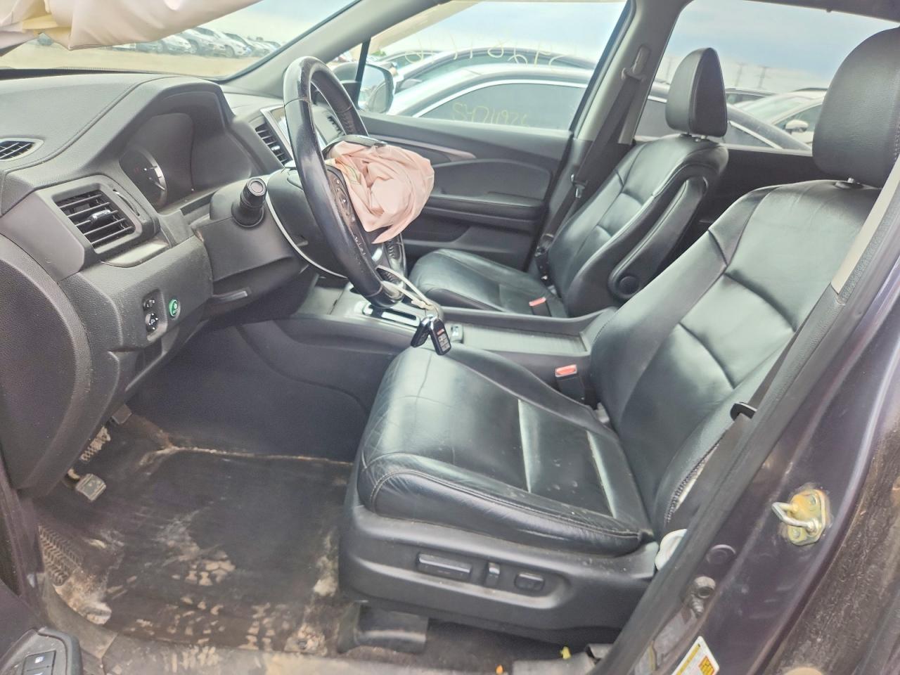 2016 Honda Pilot VIN 5FNYF6H58GB103845 COPART salvage auction — Side, IL - SALVAGE CERTIFICATE, sold $1,750 on 2026-06-30 (photo 7)