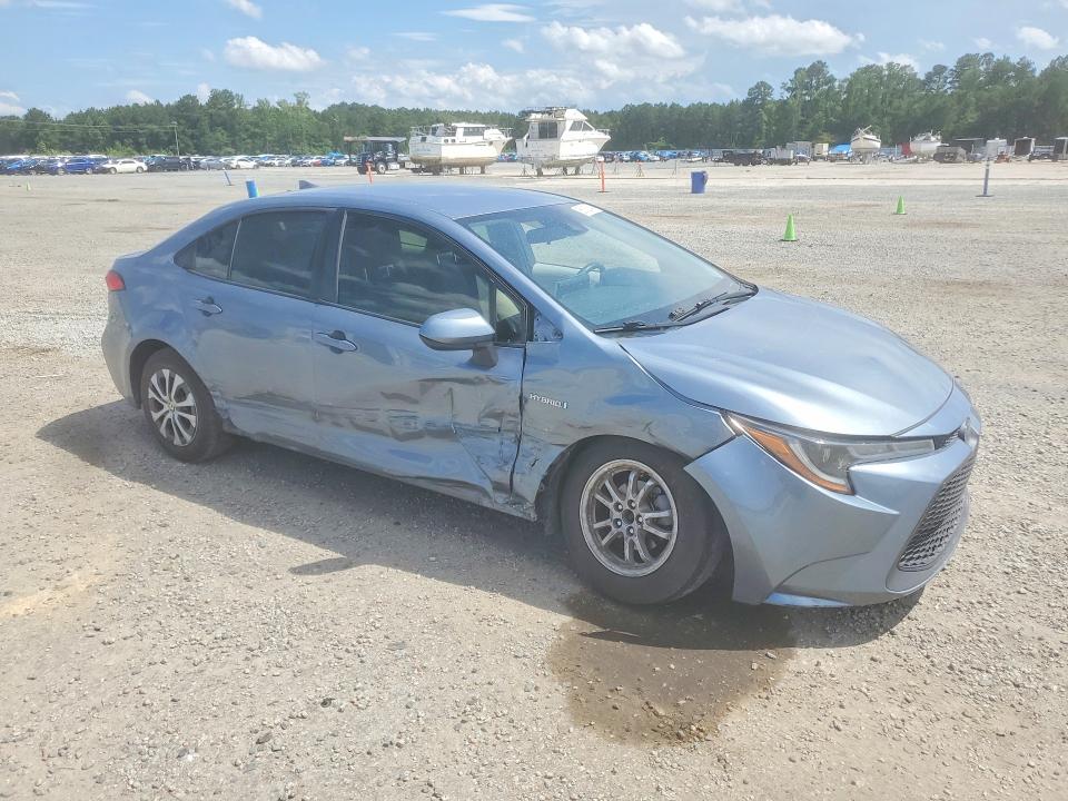 2021 Toyota Corolla VIN JTDEAMDEXMJ002354 COPART salvage auction — SIDE, Nc - Salvage Certificate Of Title, sold $5,700 on 2026-07-27 (photo 4)