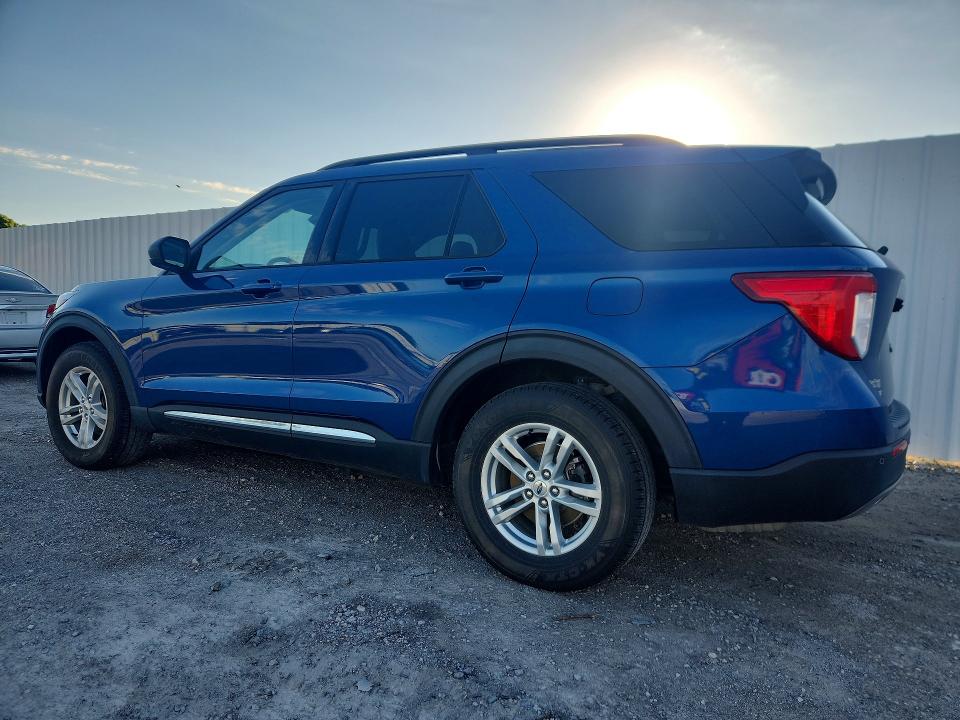 2020 Ford Explorer VIN 1FMSK8DH7LGC32880 COPART salvage auction — HAIL, Ks - Cert Of Title-Salvage, sold $325 on 2026-07-29 (photo 2)
