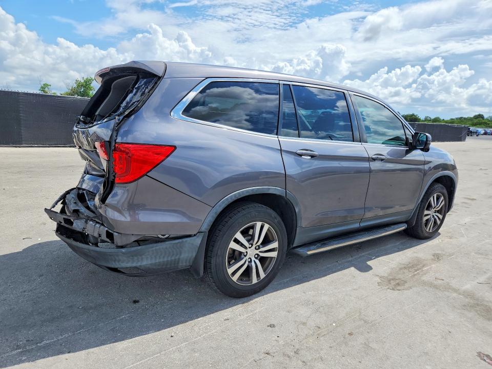 2018 Honda Pilot VIN 5FNYF5H55JB030466 COPART salvage auction — REAR END, Fl - Cert Of Title Slvg Rebuildable, sold $4,150 on 2026-07-03 (photo 3)