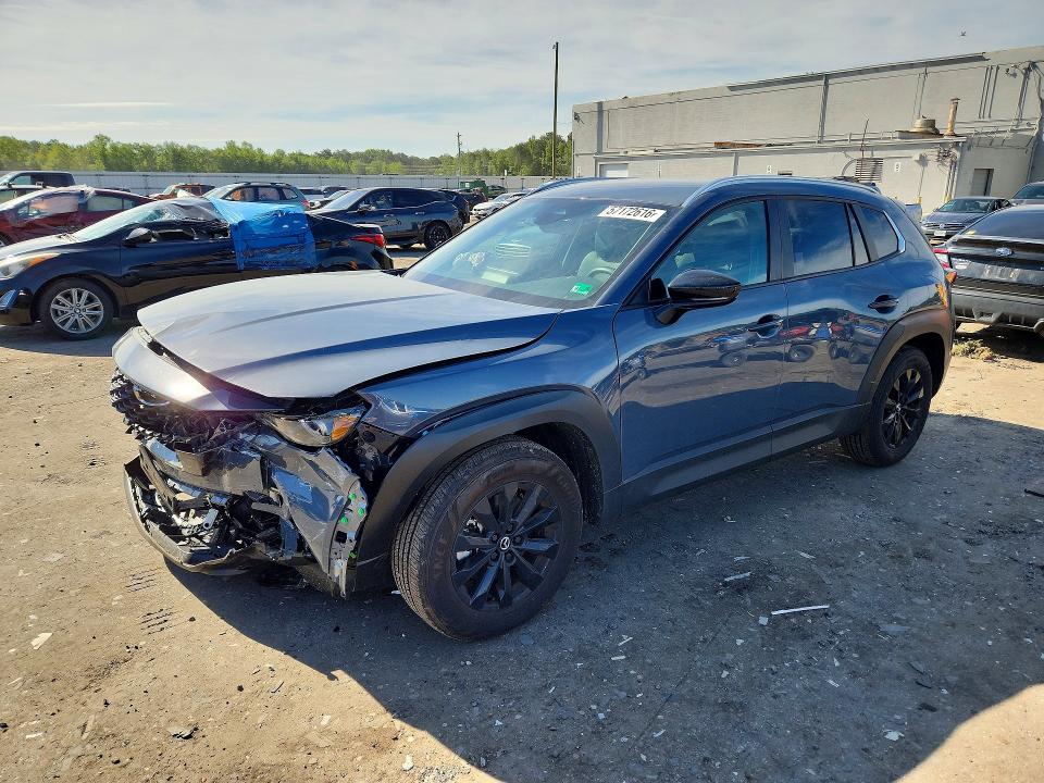 2025 Mazda Cx-50 VIN 7MMVABBM9SN385806 COPART salvage auction — FRONT END, Va - Cert Of Title - Salvage, sold $1,250 on 2026-07-22 (photo 1)