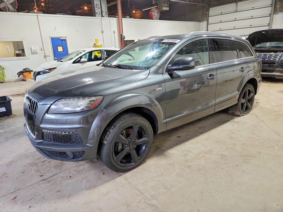2013 Audi Q7 VIN WA1DGAFEXDD015698 COPART salvage auction — MECHANICAL, IN - CERTIFICATE OF TITLE, sold $2,350 on 2026-07-09 (photo 1)