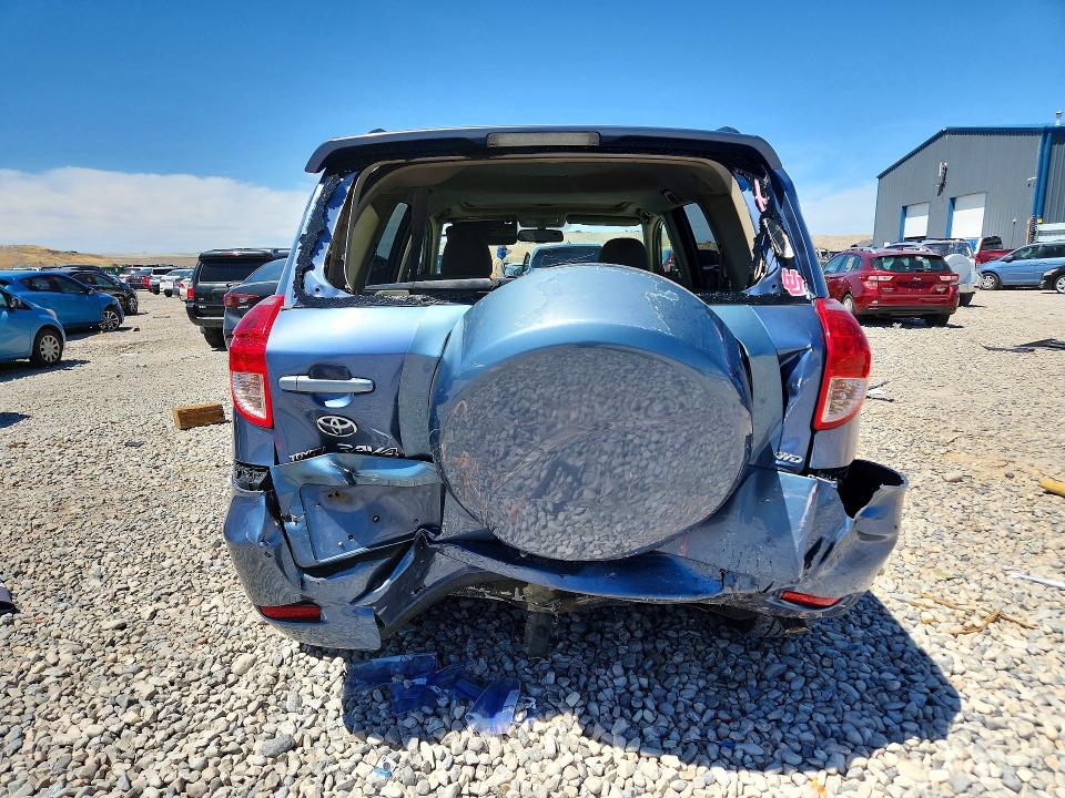 2007 Toyota Rav 4 VIN JTMBK31V976025811 COPART salvage auction — REAR END, Ut - Salvage Certificate, sold $725 on 2026-07-31 (photo 6)
