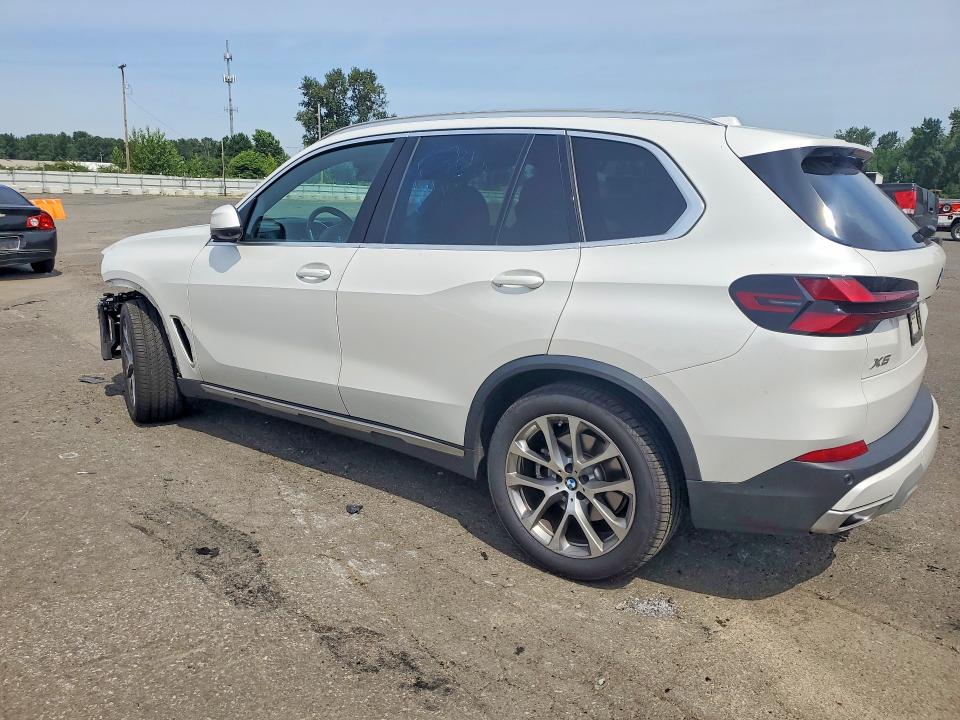 2024 BMW X5 VIN 5UX23EU05R9S66337 COPART salvage auction — FRONT END, Or - Salvage Title Certificate, sold $1,600 on 2026-08-03 (photo 2)