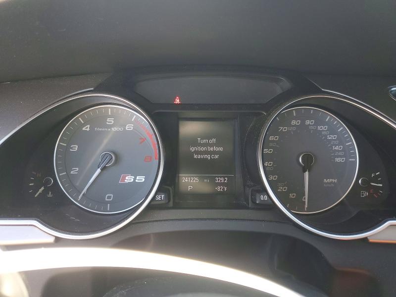 2013 Audi Rs5 VIN WAUVGAFR1DA006481 COPART salvage auction — MINOR DENT/SCRATCHES, Ma - Certificate Of Title, sold $3,000 on 2026-07-07 (photo 9)