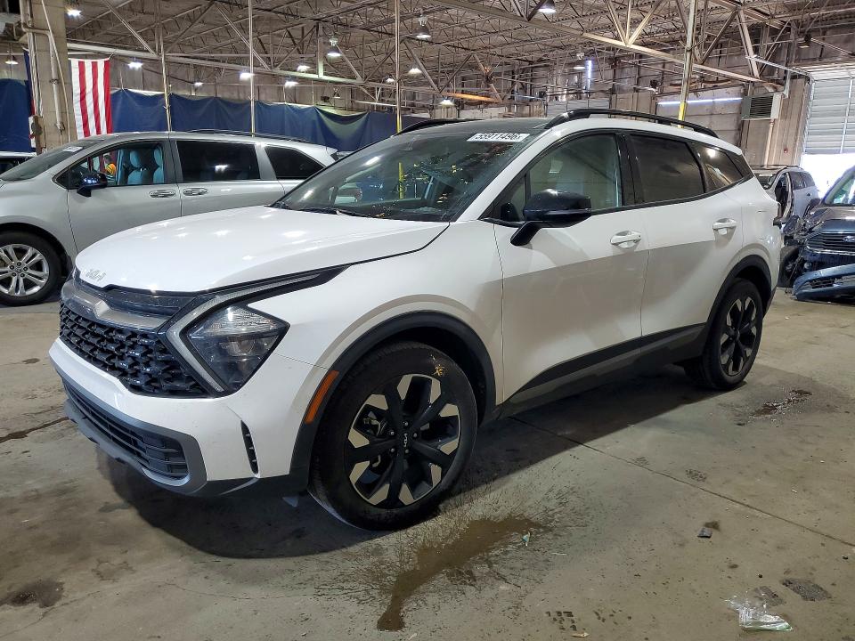 2023 Kia Sportage VIN 5XYK6CAFXPG116676 COPART salvage auction — SIDE, Mi - Certificate Of Title, sold $1,100 on 2026-07-21 (photo 1)