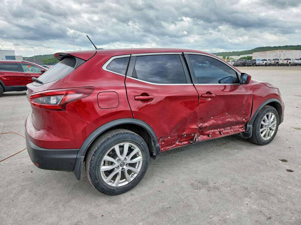 2021 Nissan Rogue VIN JN1BJ1AV5MW307188 COPART salvage auction — SIDE, Ok - Cert Of Title-Salvage, sold $3,500 on 2026-07-15 (photo 3)