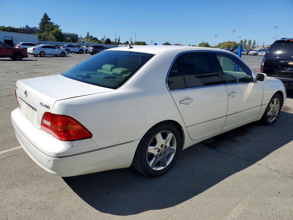 2001 Lexus Ls 430 VIN JTHBN30F010009328 COPART salvage auction — FRONT END, CA - SALVAGE CERTIFICATE, sold $425 on 2026-07-17 (photo 3)