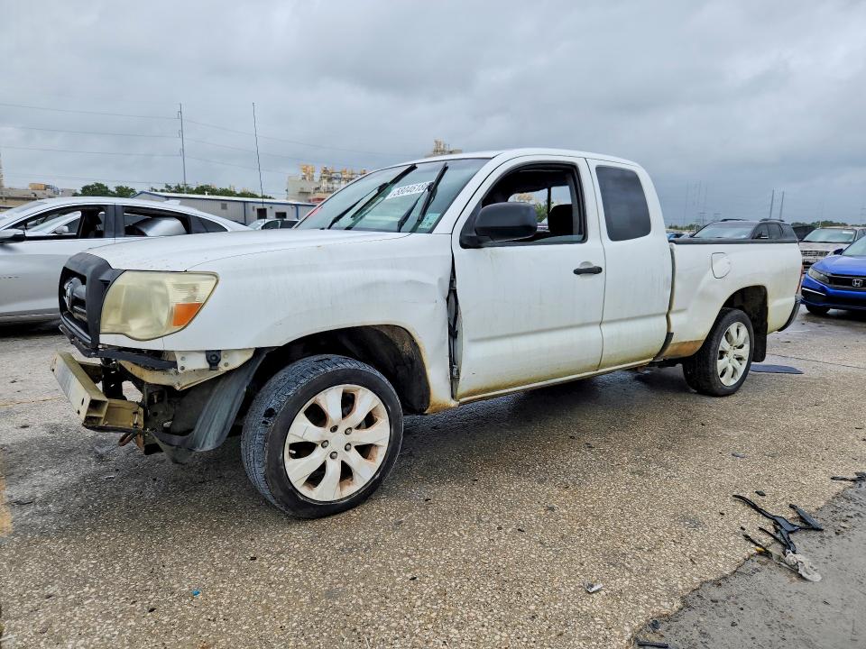 2007 Toyota Tacoma VIN 5TETX22N17Z443121 COPART salvage auction — FRONT END, La - Permit To Sell, sold $2,500 on 2026-08-01 (photo 1)