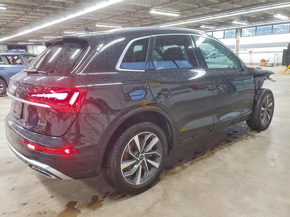 2023 Audi Q5 VIN WA1EAAFYXP2173507 COPART salvage auction — FRONT END, VA - CERT OF TITLE - SALVAGE, sold $13,600 on 2026-07-21 (photo 3)