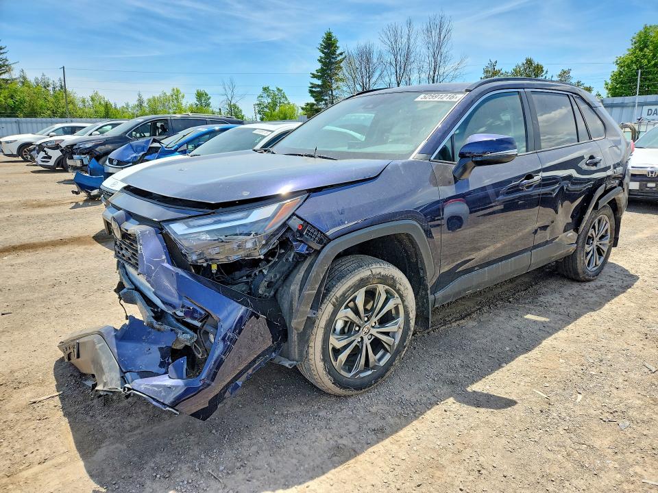 2024 Toyota Rav4 hybrid VIN 2T3RWRFV1RW225680 — COPART salvage auction photo