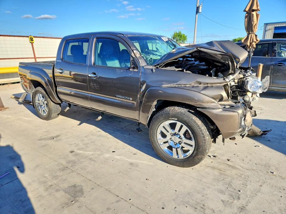 2013 Toyota Tacoma VIN 5TFJU4GN1DX047925 COPART salvage auction — FRONT END, Tx - Salvage Vehicle Title, sold $2,950 on 2026-07-17 (photo 4)