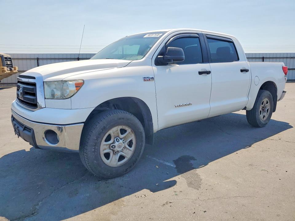 2012 Toyota Tundra VIN 5TFEY5F14CX129205 COPART salvage auction — REAR END, Ca - Salvage Certificate, sold $3,200 on 2026-07-27 (photo 1)