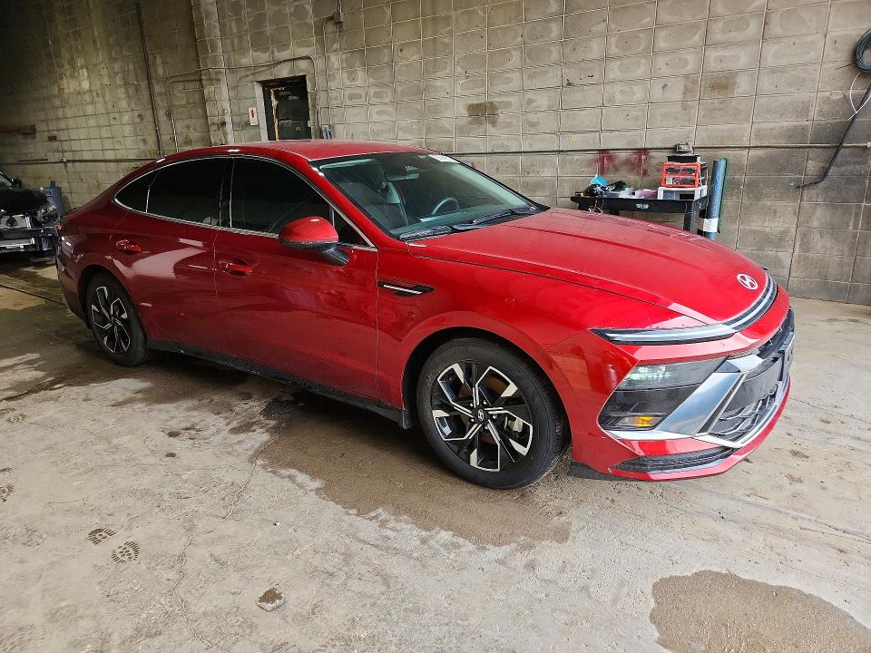 2025 Hyundai Sonata VIN KMHL64JA3SA507462 COPART salvage auction — FRONT END, Mn - Cert Of Title-Salvage, sold $525 on 2026-07-30 (photo 4)