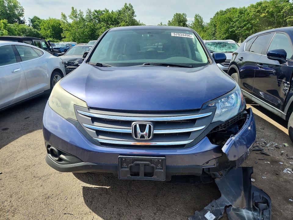2013 Honda Cr-v VIN 2HKRM4H59DH625007 COPART salvage auction — FRONT END, Ct - Cert Of Title-Salvage, sold $2,900 on 2026-07-02 (photo 5)