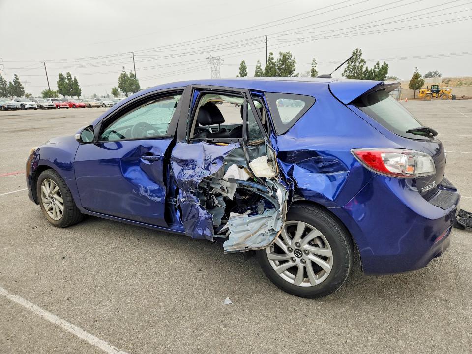 2013 Mazda 3 VIN JM1BL1MP1D1767417 COPART salvage auction — SIDE, Ca - Salvage Certificate, sold $400 on 2026-07-09 (photo 2)