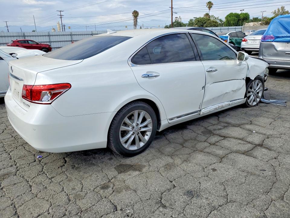 2010 Lexus Es 350 VIN JTHBK1EG0A2360694 COPART salvage auction — FRONT END, Ca - Salvage Certificate, sold $850 on 2026-07-02 (photo 3)