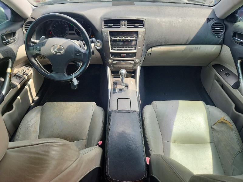2009 Lexus Is 250 VIN JTHBK262095100766 COPART salvage auction — FRONT END, La - Cert Of Title-Salvage, sold $325 on 2026-07-06 (photo 8)