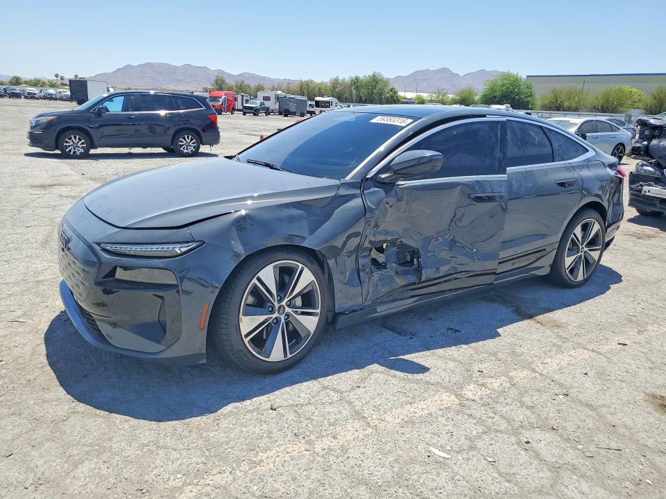 2025 Audi A6 VIN WAU2CAGH2SA024411 — COPART salvage auction photo