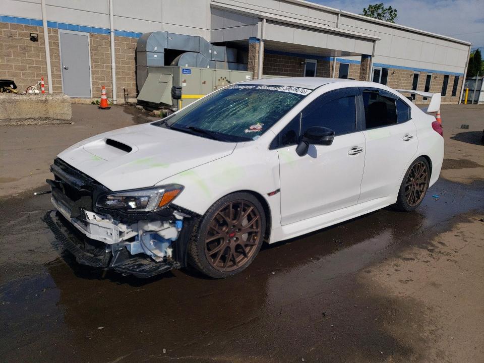 2020 Subaru Wrx VIN JF1VA2S68L9813575 COPART salvage auction — FRONT END, CT - CERT OF TITLE-SALVAGE, sold $17,300 on 2026-07-07 (photo 1)