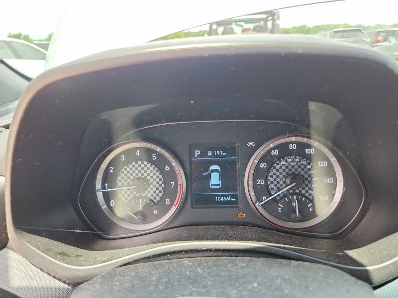 2019 Hyundai Veloster VIN KMHTG6AF3KU017669 COPART salvage auction — MINOR DENT/SCRATCHES, Mi - Dealer Only Clean Title (P), sold $6,100 on 2026-07-30 (photo 9)
