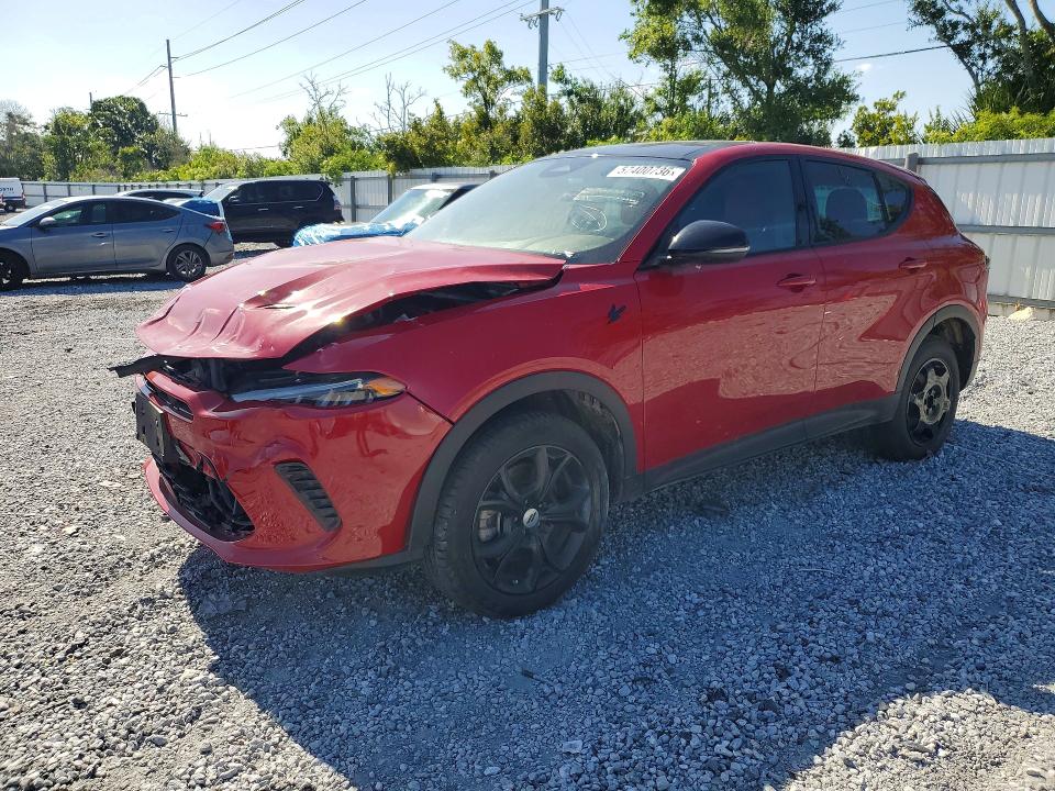2024 Dodge Hornet VIN ZACNDFBN7R3A12148 COPART salvage auction — FRONT END, Tx - Certificate Of Title (P), sold $2,000 on 2026-08-18 (photo 1)