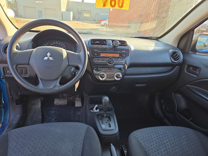 2014 Mitsubishi Mirage VIN ML32A3HJ3EH004737 COPART salvage auction — FRONT END, Qc - Gravement Accidente, sold $200 on 2026-07-07 (photo 8)