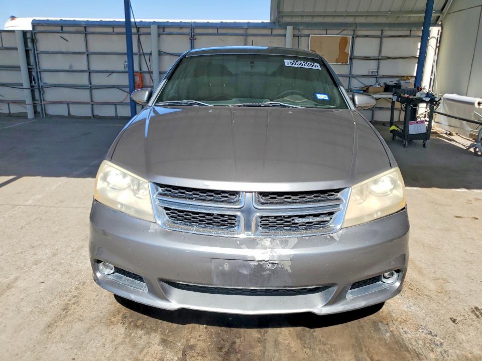 2012 Dodge Avenger VIN 1C3CDZEG2CN121202 COPART salvage auction — FRONT END, Tx - Certificate Of Title, sold $850 on 2026-07-10 (photo 5)