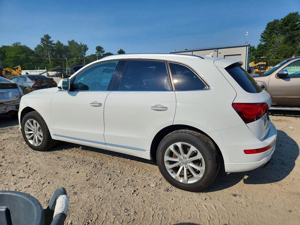 2016 Audi Q5 VIN WA1L2AFP9GA142895 COPART salvage auction — FRONT END, MA - CERT OF TITLE-RECONSTRCTD COLL, sold $4,650 on 2026-07-06 (photo 2)