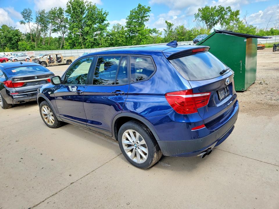 2013 BMW VIN 5UXWX9C50D0D09136 COPART salvage auction — MECHANICAL, Wi - Junked Vehicle Bill Of Sale, sold $575 on 2026-07-22 (photo 2)