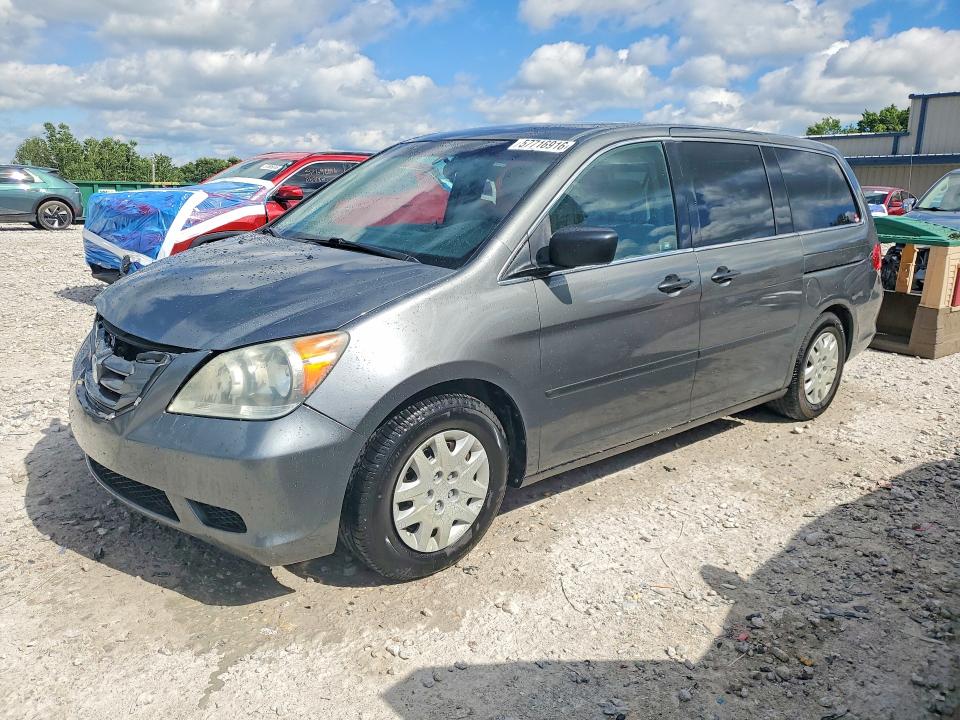 2008 Honda Odyssey VIN 5FNRL38278B026338 COPART salvage auction — FRONT END, Mi - Certificate Of Title, sold $200 on 2026-07-23 (photo 1)
