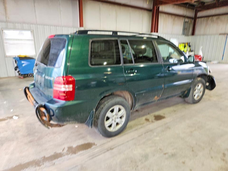 2003 Toyota Highlander VIN JTEHF21A330107841 COPART salvage auction — FRONT END, NY - MV-907A SALVAGE CERTIFICATE, sold $400 on 2026-07-06 (photo 3)