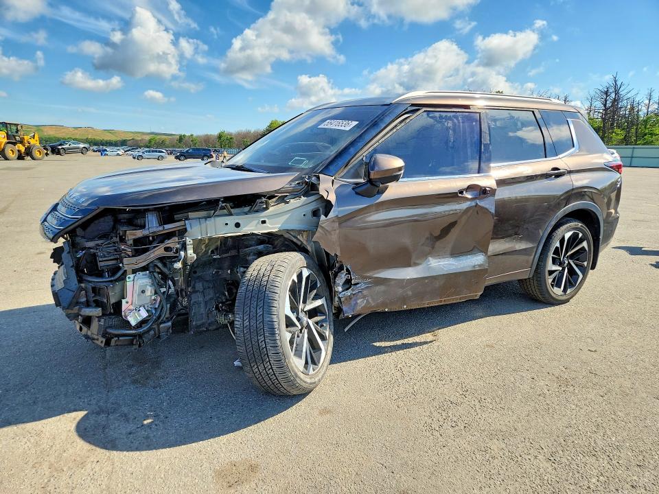 2023 Mitsubishi Outlander VIN JA4J4VA85PZ042058 COPART salvage auction — FRONT END, NY - MV-907A SALVAGE CERTIFICATE, sold $7,200 on 2026-07-20 (photo 1)
