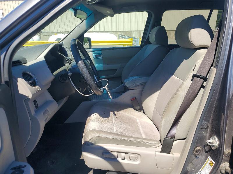 2012 Honda Pilot VIN 5FNYF4H40CB084889 COPART salvage auction — FRONT END, Ri - Salvage Certificate Of Title, sold $325 on 2026-07-28 (photo 7)