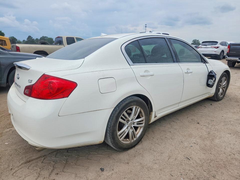 2011 Infiniti G37 VIN JN1CV6AP2BM503377 COPART salvage auction — SIDE, Al - Cert Of Title-Salvage Title, sold $1,650 on 2026-07-02 (photo 3)