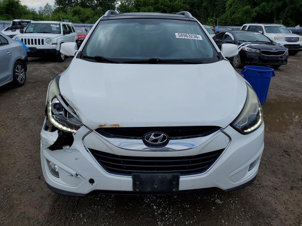 2014 Hyundai VIN KM8JU3AG3EU791190 COPART salvage auction — FRONT END, On - Permit Salvage, sold $600 on 2026-07-16 (photo 5)