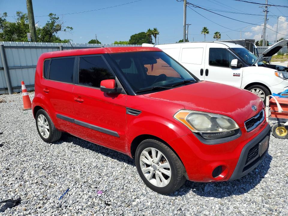 2012 Kia Soul VIN KNDJT2A67C7384042 COPART salvage auction — MINOR DENT/SCRATCHES, Fl - Certificate Of Title (P), sold $375 on 2026-07-21 (photo 4)