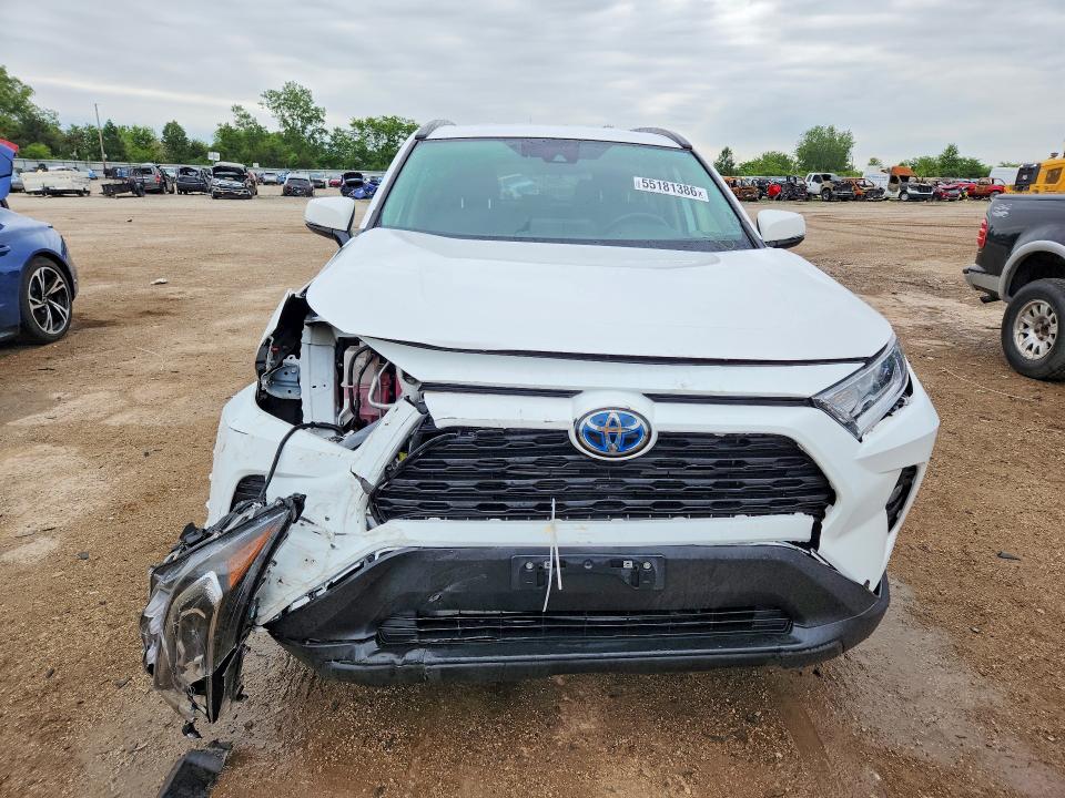 2021 Toyota Rav 4 VIN 2T3R6RFV8MW014176 COPART salvage auction — FRONT END, Il - Salvage Certificate, sold $9,600 on 2026-07-30 (photo 5)