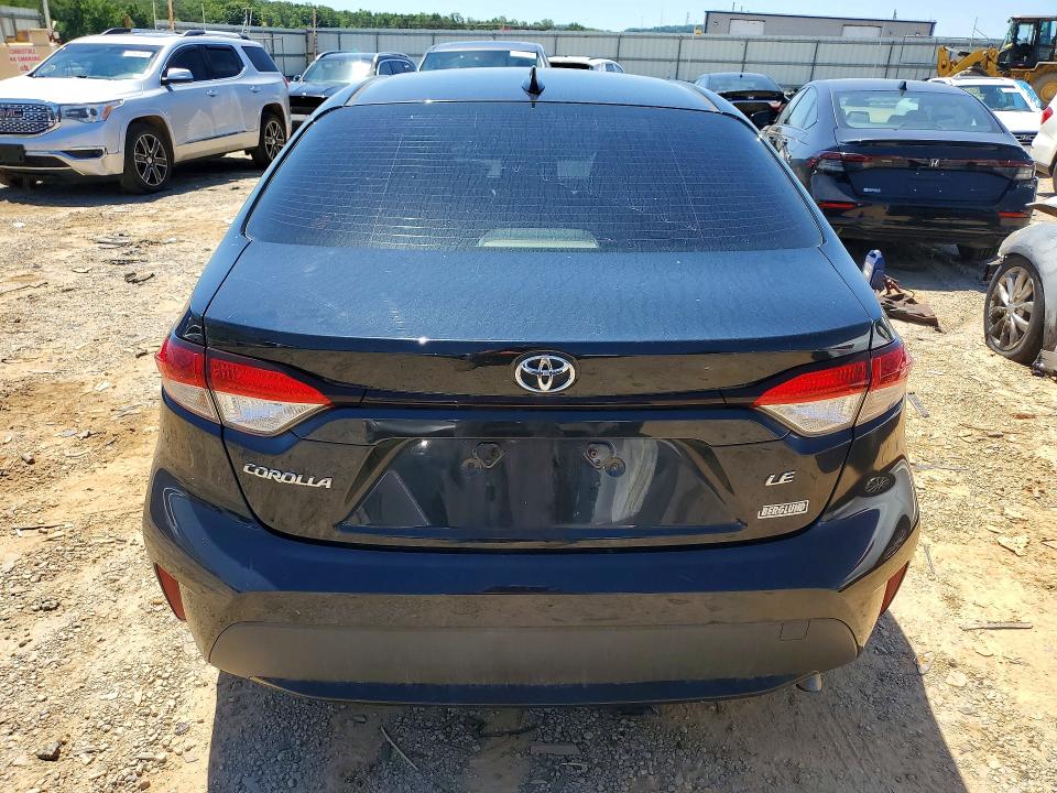 2020 Toyota Corolla VIN JTDEPRAEXLJ054811 COPART salvage auction — FRONT END, Va - Cert Of Title - Salvage, sold $2,000 on 2026-07-10 (photo 6)