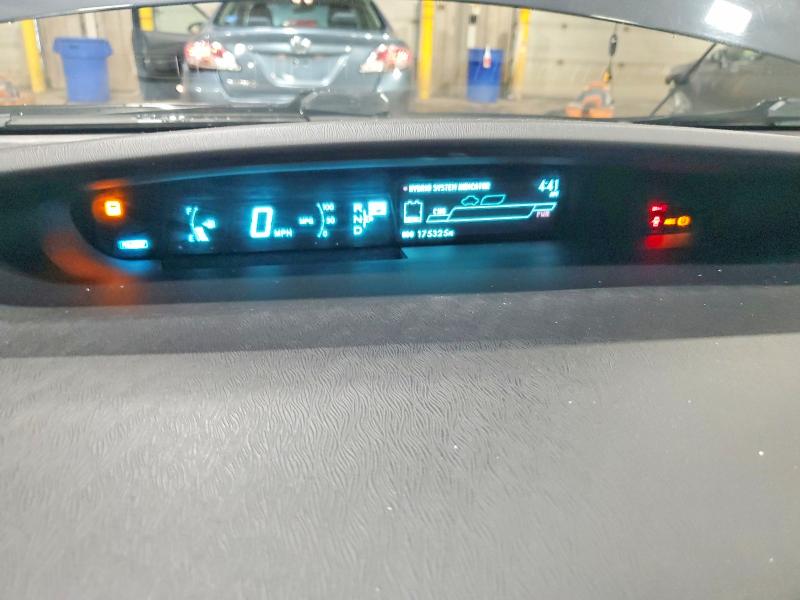 2012 Toyota Prius VIN JTDKN3DU2C1575689 COPART salvage auction — FRONT END, Pa - Certificate Of Salvage, sold $1,300 on 2026-07-10 (photo 9)