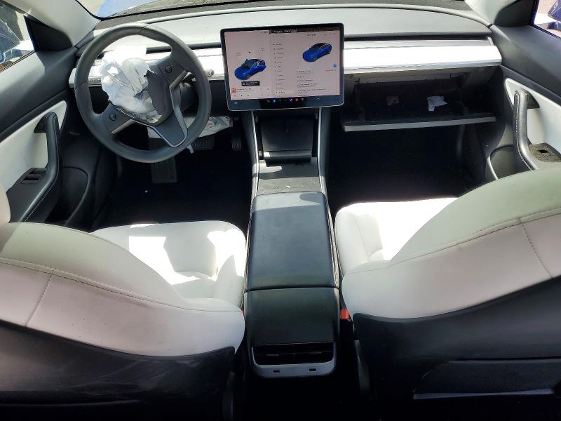 2019 Tesla Model 3 VIN 5YJ3E1EA6KF486078 COPART salvage auction — FRONT END, Ca - Salvage Certificate, sold $3,750 on 2026-07-27 (photo 8)