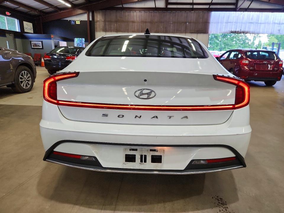 2021 Hyundai Sonata VIN 5NPEG4JA7MH087842 COPART salvage auction — SIDE, Fl - Certificate Of Title, sold $3,950 on 2026-07-06 (photo 6)