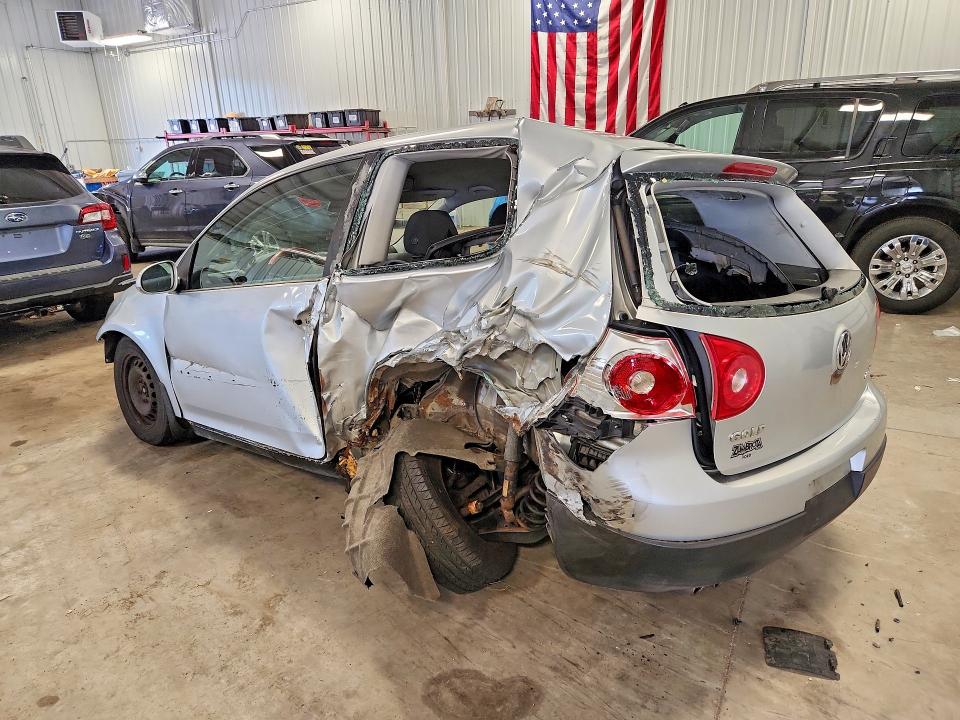 2007 Volkswagen Golf VIN WVWBR71K17W231567 COPART salvage auction — ALL OVER, Mn - Cert Of Title-Salvage, sold $250 on 2026-08-06 (photo 2)