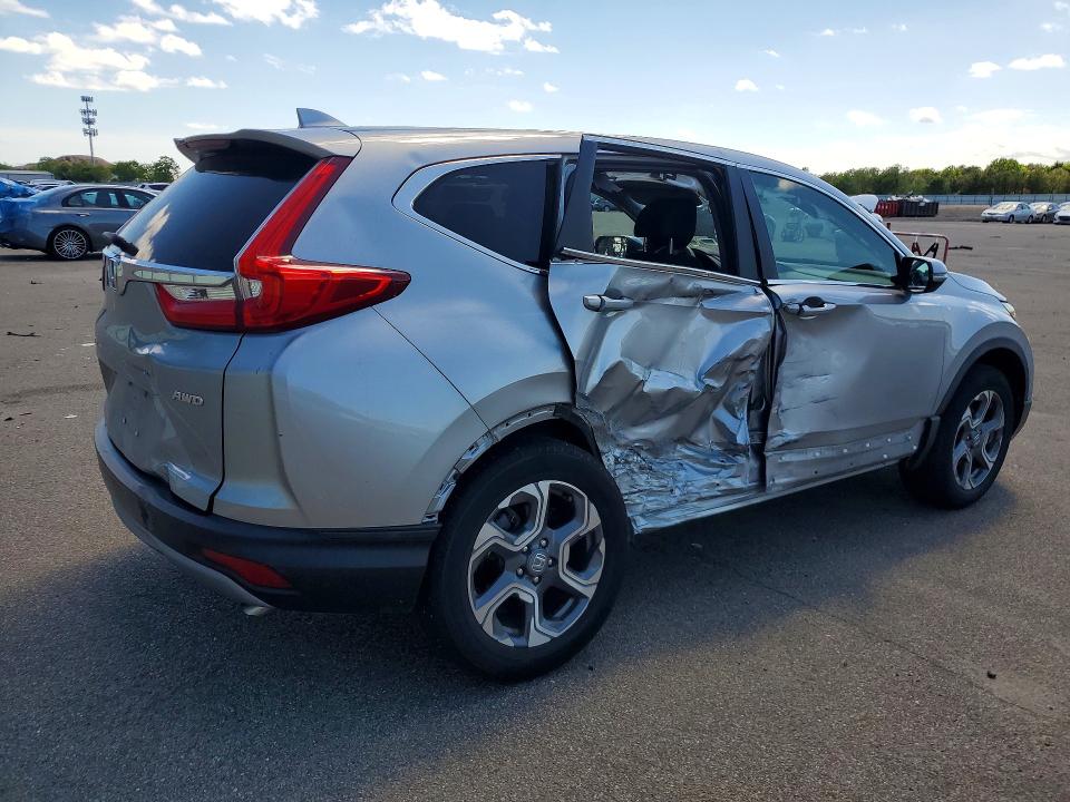 2019 Honda Cr-v VIN 7FARW2H59KE034013 COPART salvage auction — SIDE, Ny - Mv-907A Salvage Certificate, sold $6,100 on 2026-07-06 (photo 3)