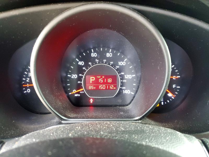 2014 Kia Soul VIN KNDJP3A50E7034286 COPART salvage auction — FRONT END, Fl - Cert Of Title Slvg Rebuildable, sold $475 on 2026-07-14 (photo 9)