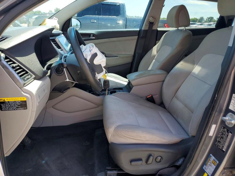 2016 Hyundai Tucson VIN KM8J33A41GU105174 COPART salvage auction — FRONT END, Mo - Salvage Certificate Of Title, sold $875 on 2026-07-13 (photo 7)